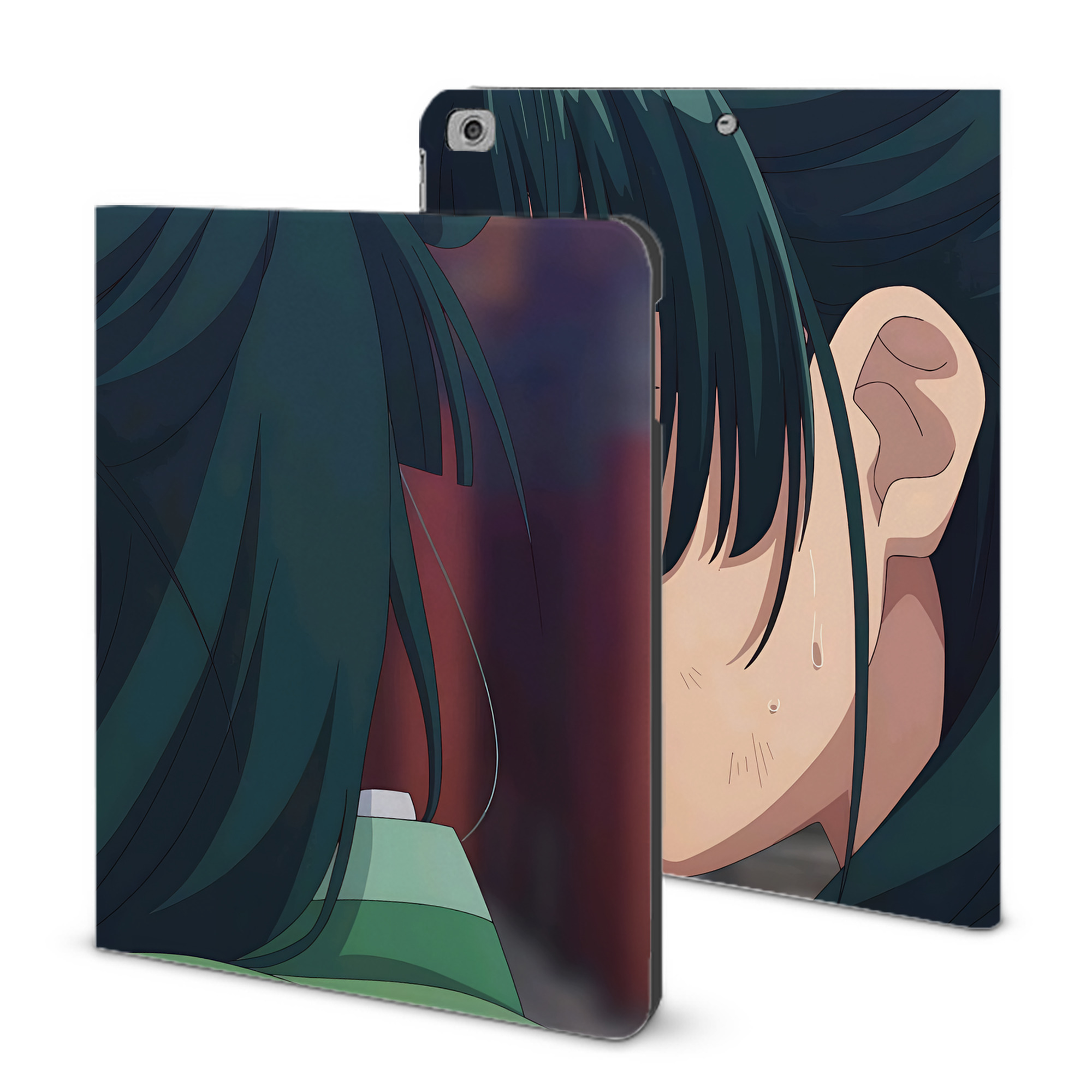 （画像用） 薬屋のひとりごと The Apothecary Diaries IPad ケース ブック型 PUレザー TPU 耐衝撃 軽量 薄型 ペン収納なし 全面保護 IPad 各モデル対応